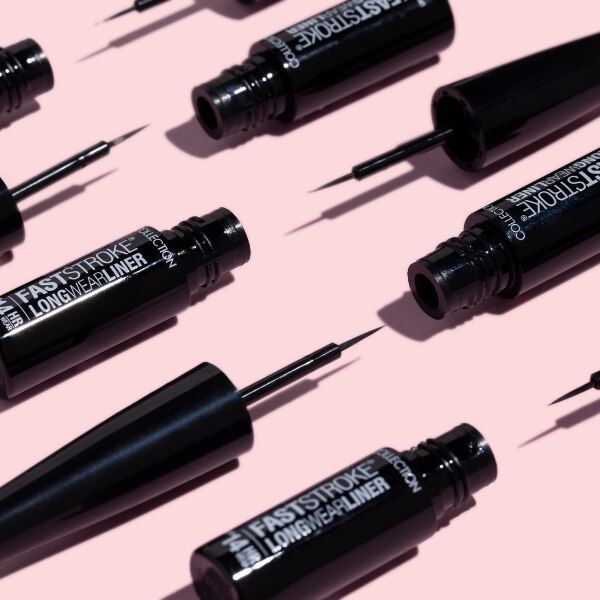 Collection Fast Stroke® Long Wear Liner 4Ml Black GOODS Superdrug   