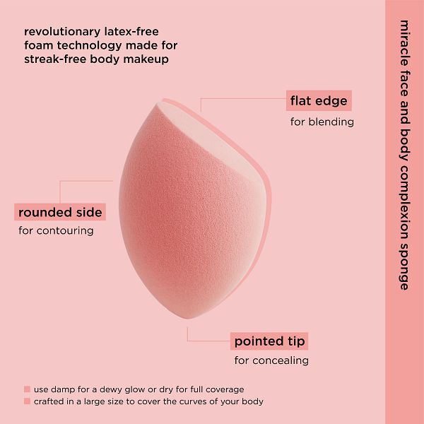 Real Techniques Miracle Body Complexion Sponge GOODS Sainsburys   