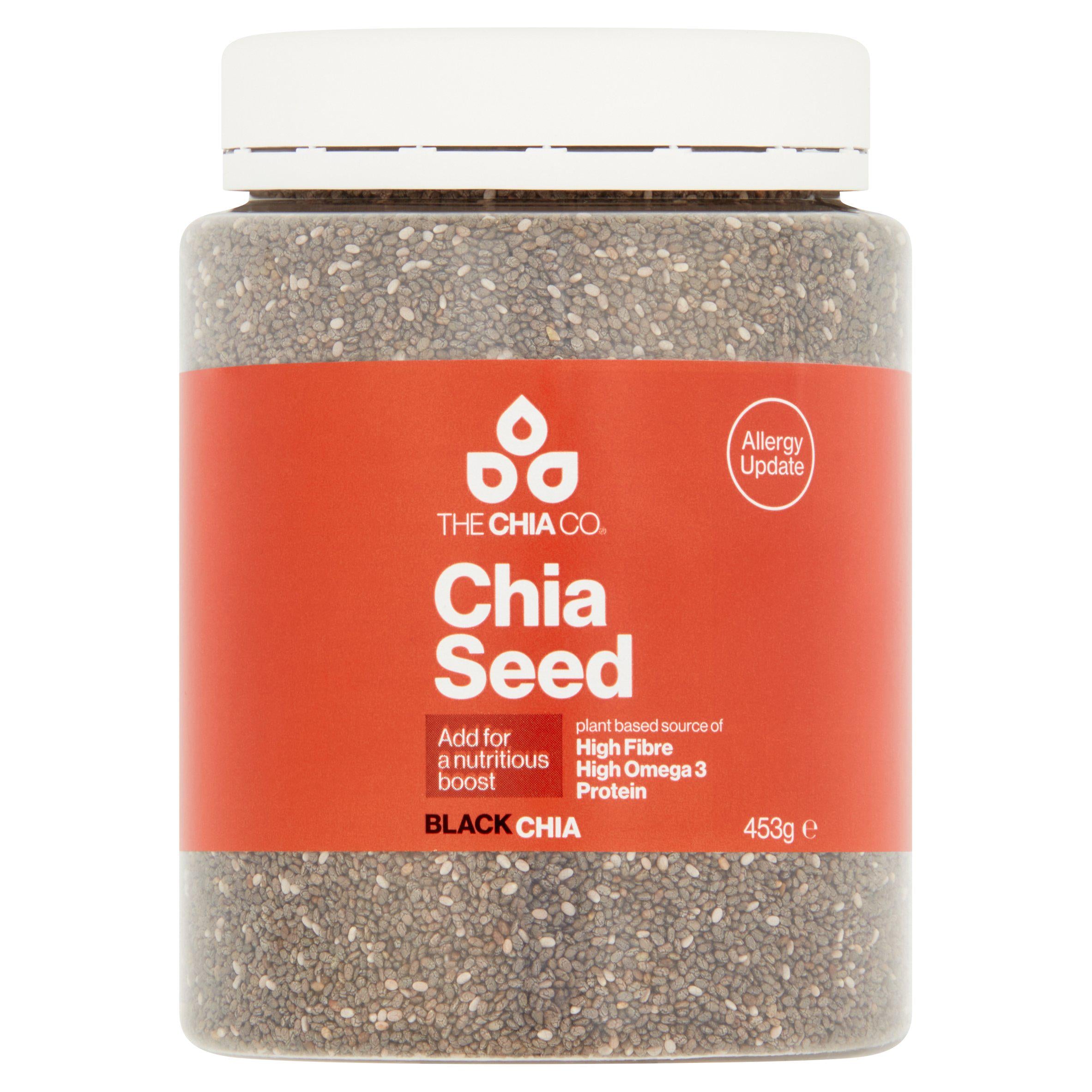 The Chia Co Black Chia Seed 453g GOODS Sainsburys   