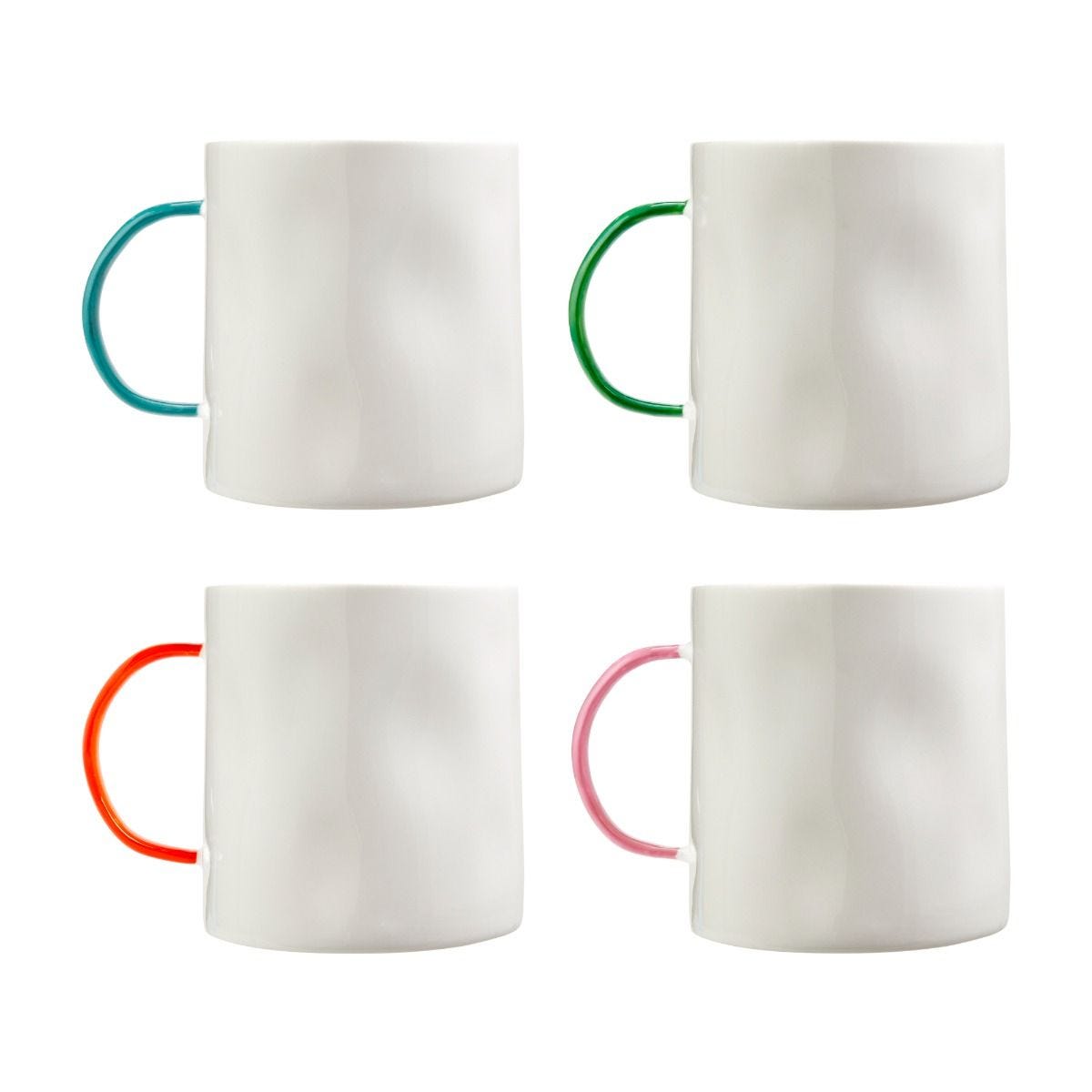 Feldspar bone china coffee cups set of 4, imported from the UK
