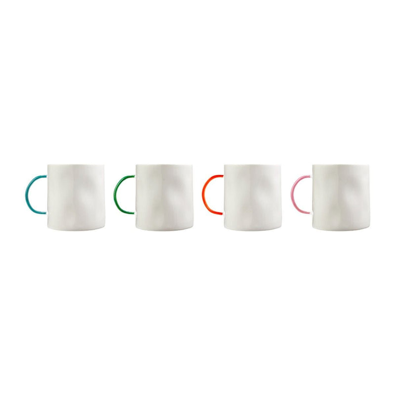 Feldspar bone china coffee cups set of 4, imported from the UK