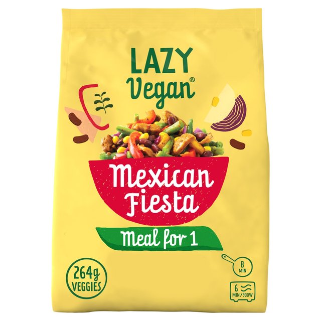 Lazy Vegan Mexican Ready Meal   400g GOODS M&S   