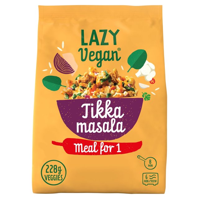 Lazy Vegan Tikka Masala Ready Meal   400g