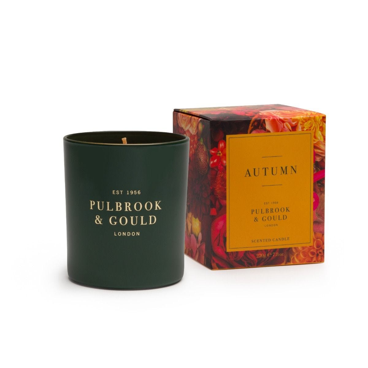 Pulbrook & Gould Autumn candle 220g - British product