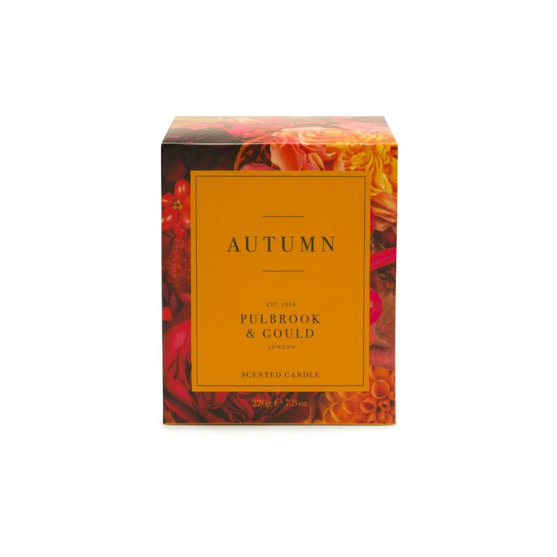 Pulbrook & Gould Autumn candle 220g - British product