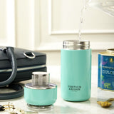 Teasy travel tea infuser Eau de Nil 300ml, UK version