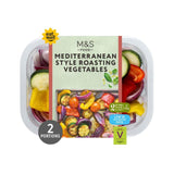 M&S Mediterranean Roasting Vegetables with Basil Dressing   350g GOODS M&S   