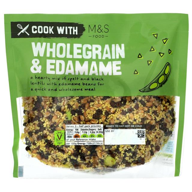 M&S Wholegrain & Edamame   290g