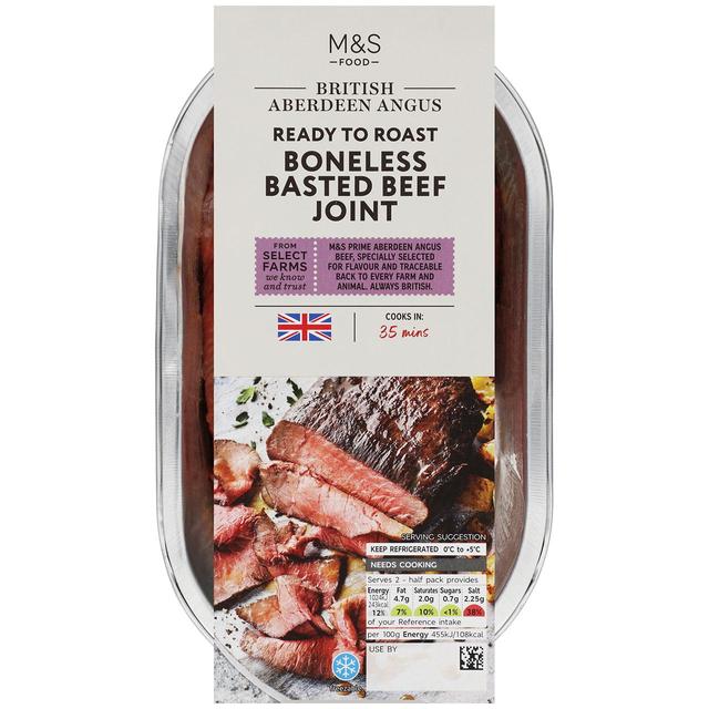 M&S Select Farms Aberdeen Angus Beef Joint Boneless   450g