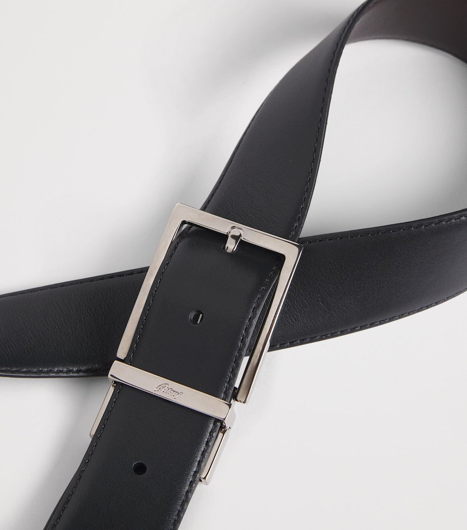 Brioni leather belt 4cm - British product