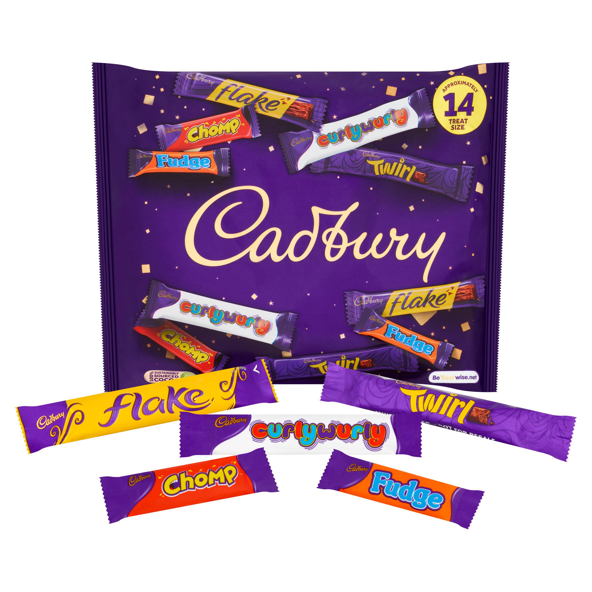 Cadbury Family Treatsize Multipack 216g Cadbury chocolates Sainsburys   