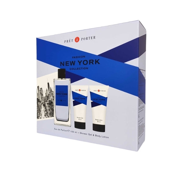 Pret a Porter New York EDP 100ml gift set, UK version