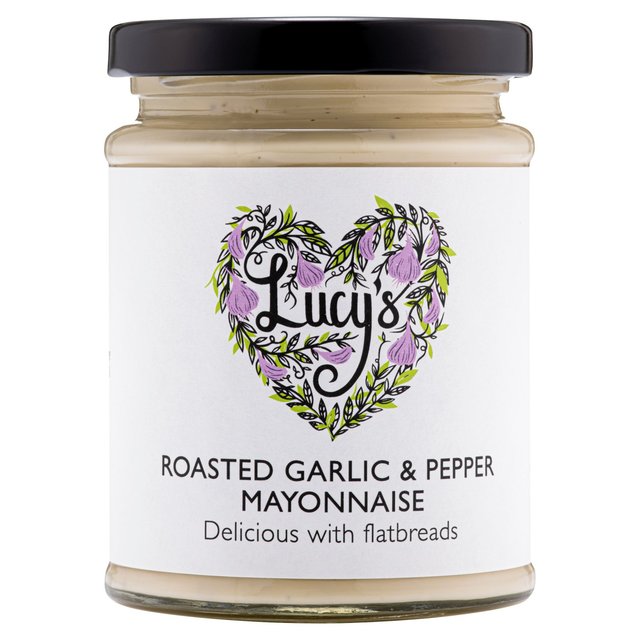 Lucys Dressings Garlic & Black Pepper Mayonnaise   240g GOODS M&S   