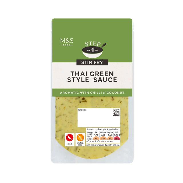 M&S Thai Green Curry Style Sauce   150g