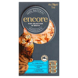 Encore Cat Broth Tin Fish Selection   4 x 70g GOODS M&S   