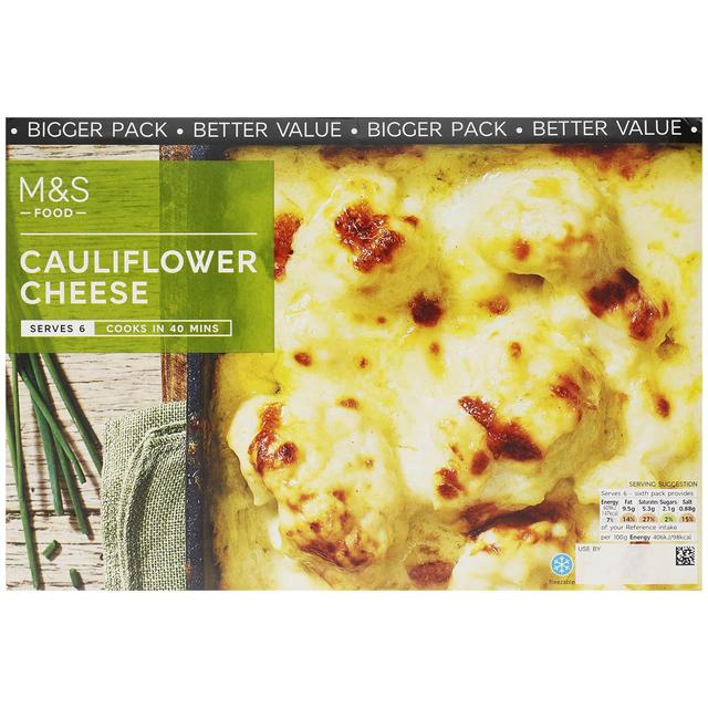 M&S Cauliflower Cheese Family Pack   900g GOODS M&S   