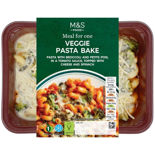 M&S Veggie Pasta Bake   350g