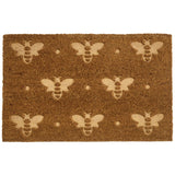 Argos Home bee debossed coir mat 40x60cm, imported from the UK
