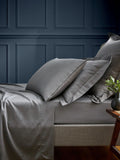 Bedeck of Belfast Grey Bob flat sheet - British product
