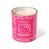 Hello Kitty Strawberry & Cream scented candle 206g, imported from the UK