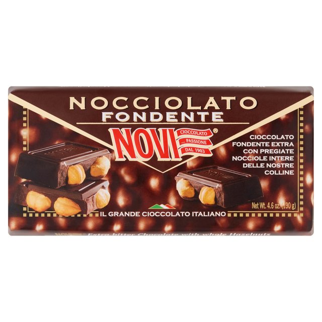 Novi Nocciolato Dark Chocolate with Whole Hazelnuts   130g GOODS M&S   