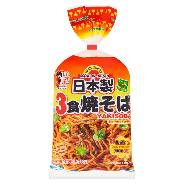 Itsuki Yakisoba Stir Fry Noodles   510g GOODS M&S   