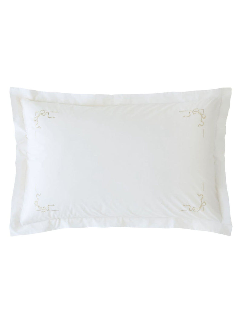 Historic Royal Palaces bow embroidery 200 thread count pillowcases - British product