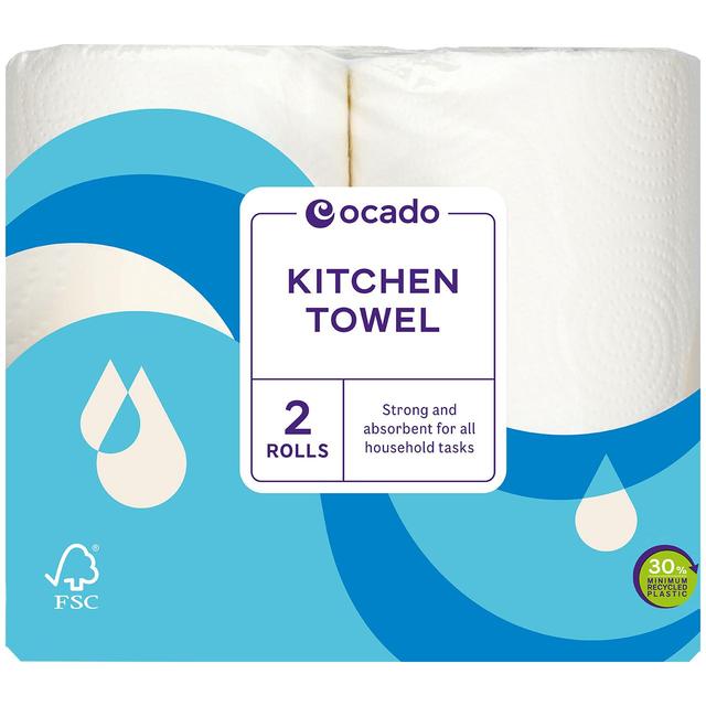 Ocado Kitchen Towel   2 per pack