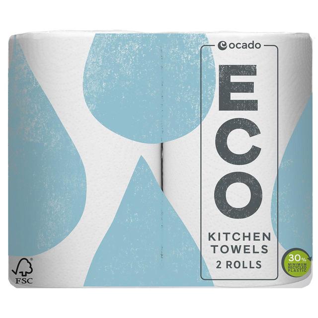 Ocado Eco Kitchen Towels   2 per pack