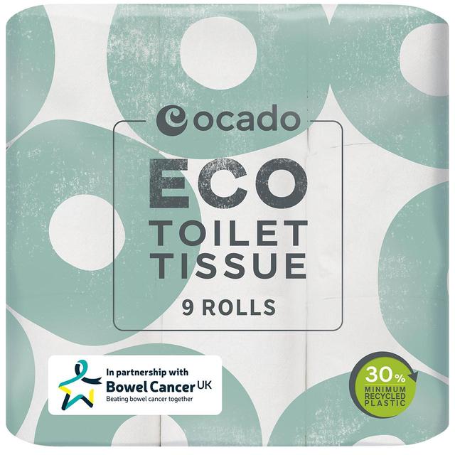 Ocado Eco Toilet Tissue   9 per pack GOODS M&S   