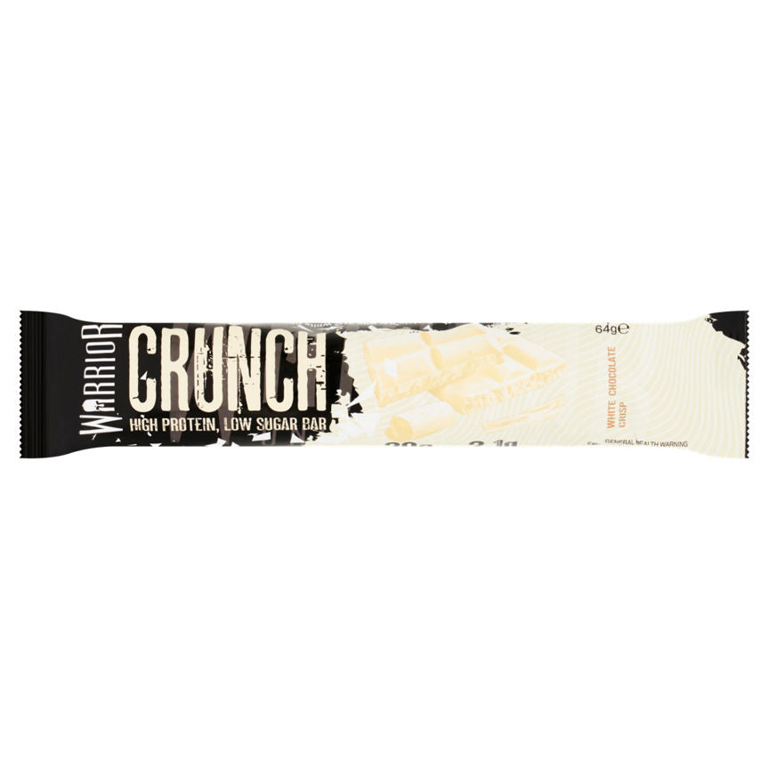 Warrior Crunch Crunch High Protein Bar White Chocolate Crisp