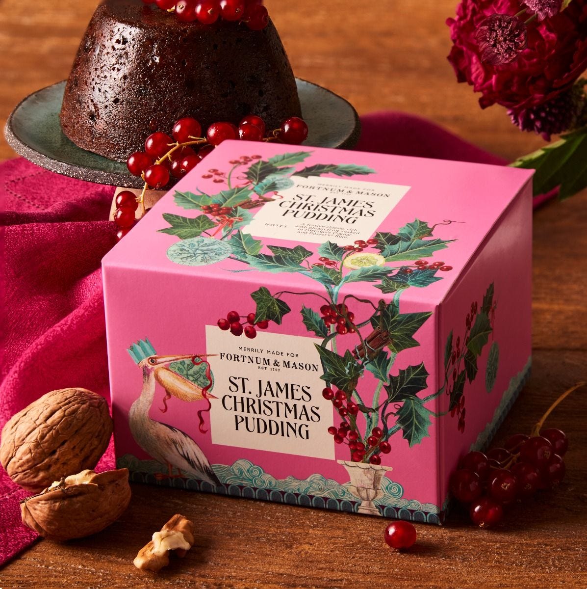 Fortnum & Mason St. James Christmas pudding 454g (British brand)