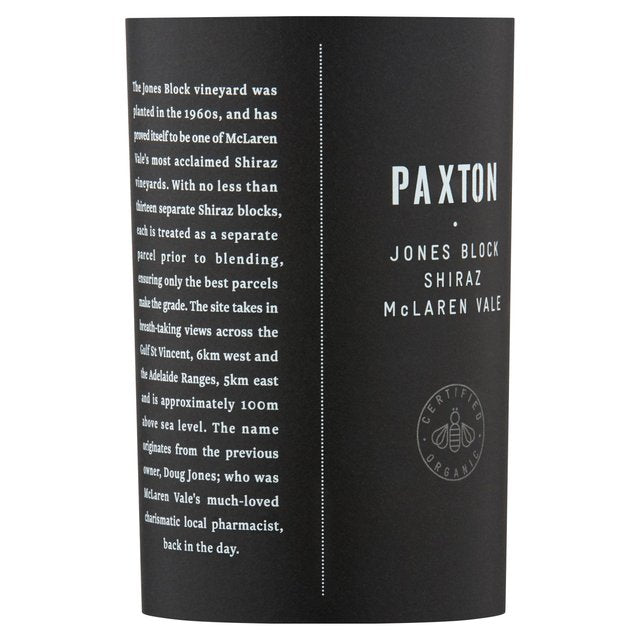 Paxton Biodynamic Single Vineyard Jones Block Shiraz   75cl GOODS M&S   