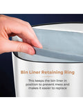 Tower White and Rose Gold sensor kitchen bin 58L (British brand)