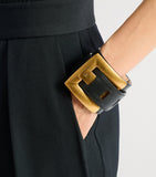 Balmain Leather Anthem Bracelet, UK version
