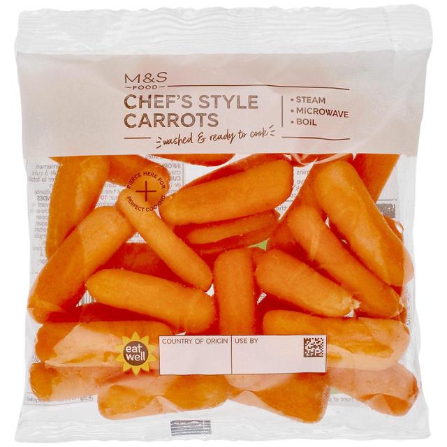 M&S Chef's Style Carrots   240g