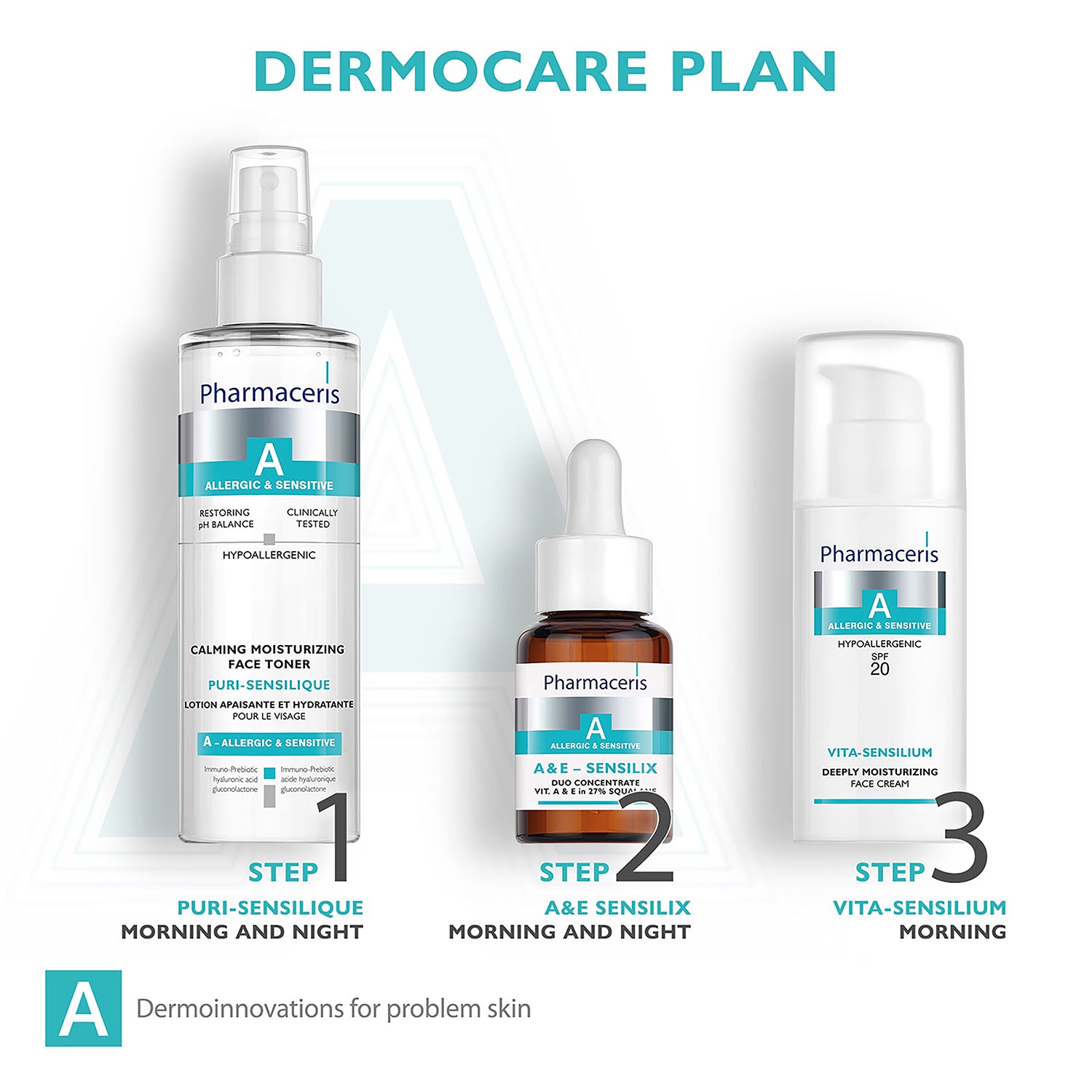 Pharmaceris A A&E Serum 30ml, imported from the UK
