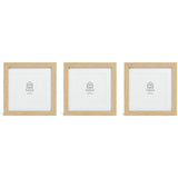 Habitat oak effect picture frame set 3 pack, UK version