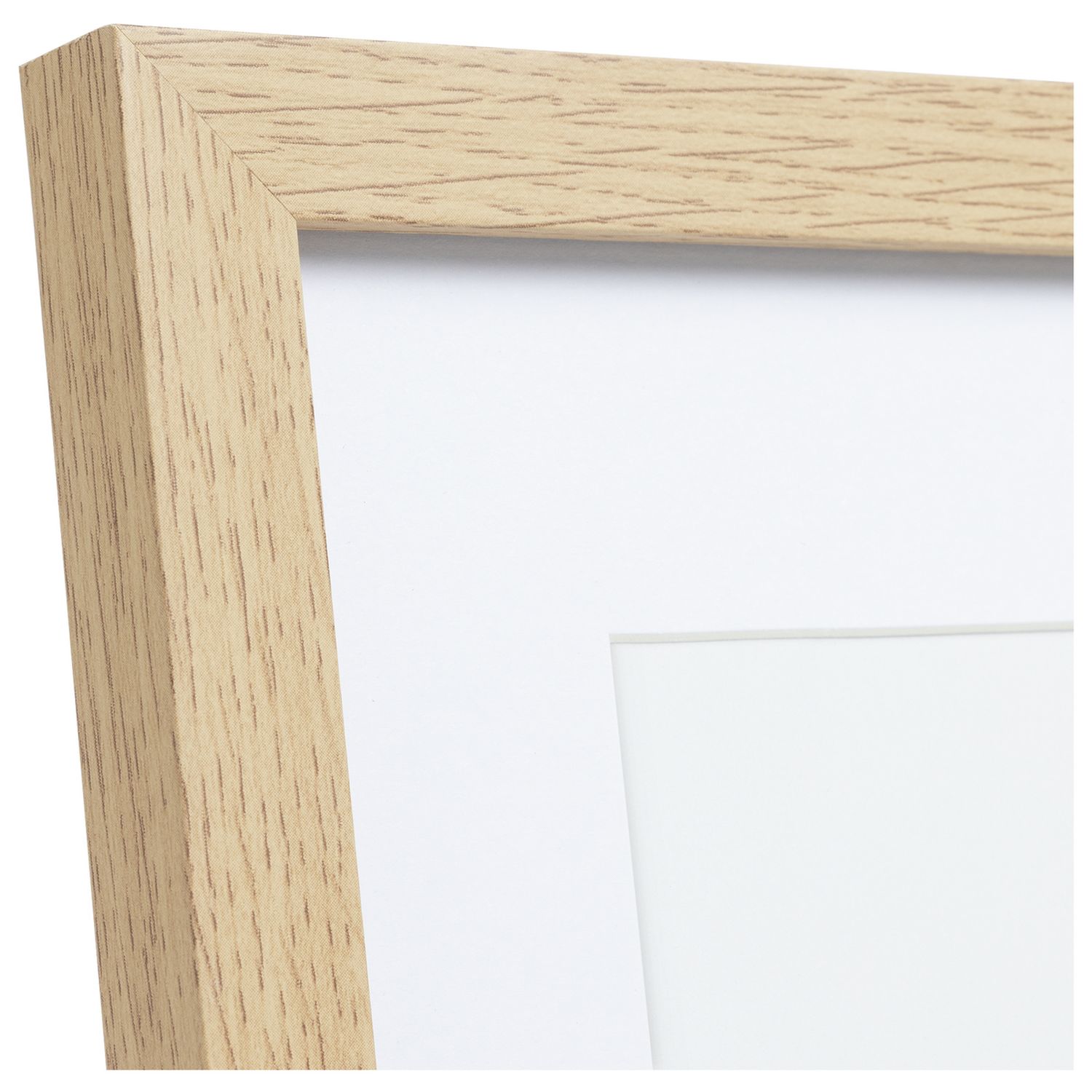 Habitat oak effect picture frame set 3 pack, UK version