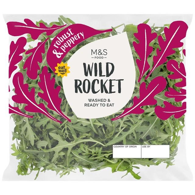 M&S Wild Rocket Washed & Ready to Eat   120g