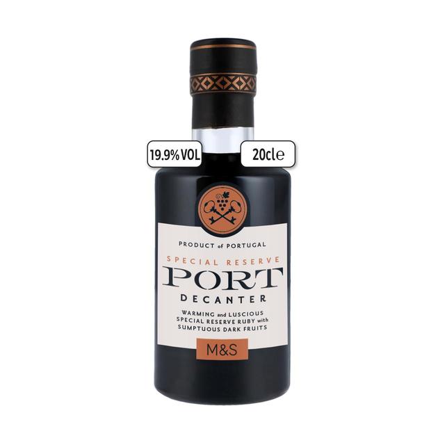 M&S Special Reserve Port Decanter   20cl GOODS M&S   