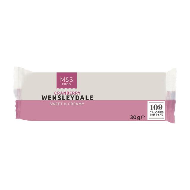 M&S Cranberry Wensleydale   30g