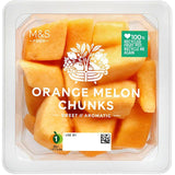 M&S Cantaloupe Melon Chunks   350g GOODS M&S   