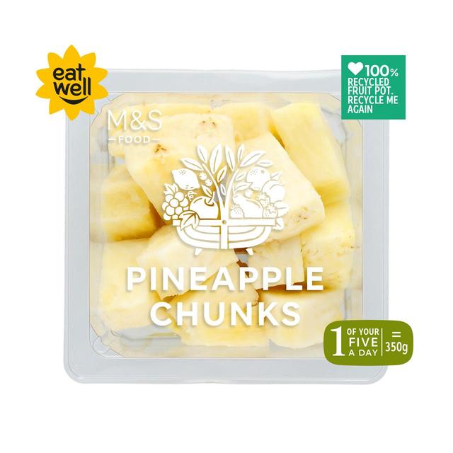 M&S Pineapple Chunks   350g