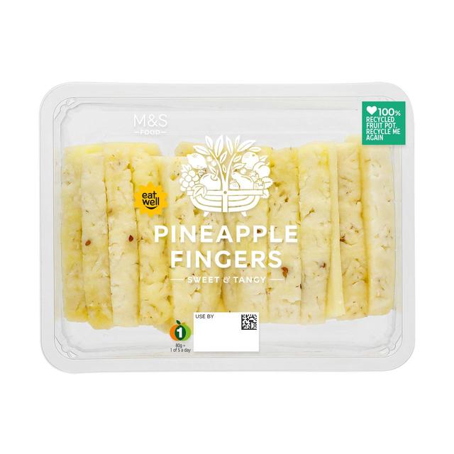 M&S Pineapple Fingers   600g