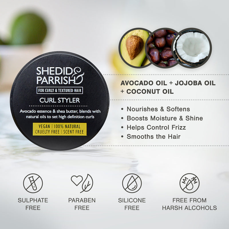 Shedid & Parrish Curl Styler nourishing cream 45ml - British product