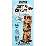 Kirkland Signature Soft Chewy Granola Bars Chocolate 64 pack, UK version
