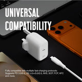 Juice 70W USB-C laptop charger with 2m cable, British brand