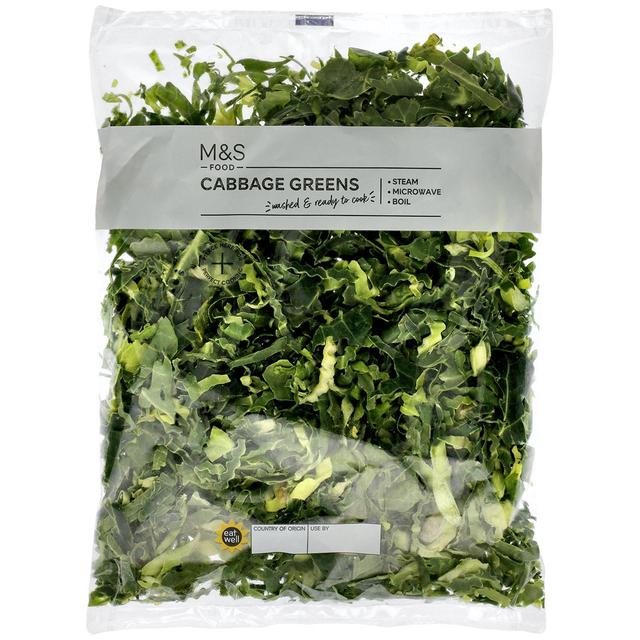 M&S Cabbage Greens   200g