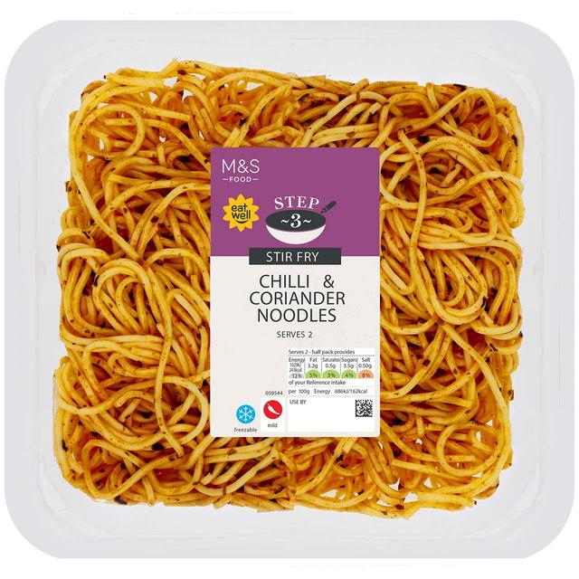 M&S Chilli & Coriander Noodles   300g